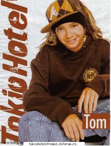 Tom Kaulitz - sal yo sunt noua pe aici dar sunt fana 100% tokio - All about Tom